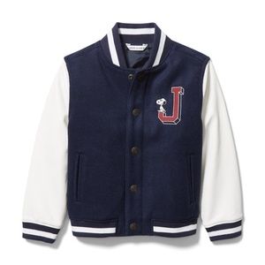 Janie and Jack PEANUTS™ SNOOPY Boys Jacket Blue, Size 7-8, Janie & Jack